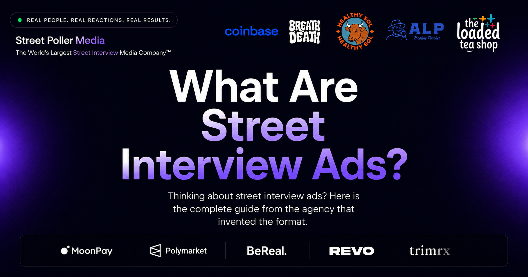 What Are Street Interview Ads? The Founder’s Guide